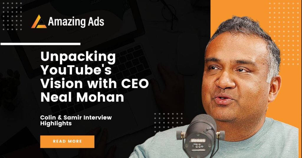 YouTube CEO Neal Mohan